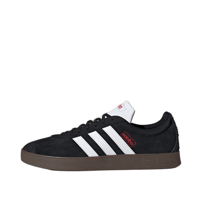 Adidas VL Court 2.0 "Core Black / Cloud White / Better Scarlet" | HQ1801