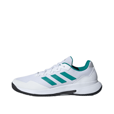 Adidas Gamecourt 2.0 "Cloud White / Pure Teal / Core Black" | JP7722