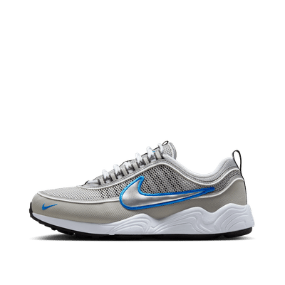 Nike Air Zoom Spiridon SP "Metallic Silver/White/Signal Blue" | HF9117-003