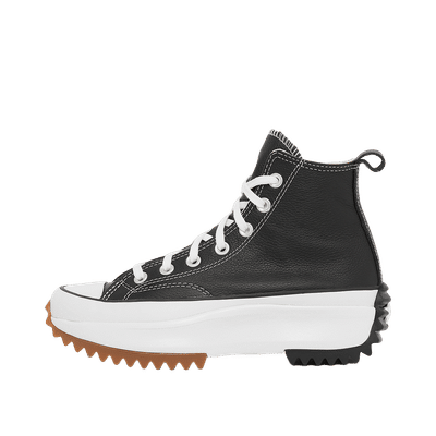 Converse Run Star Hike Platform Foundational Leather "Black/White/Gum" | A04292C
