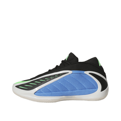 Adidas Anthony Edwards 2 "Blue Fusion / Zero Metallic / Lime Burst" | JR4359