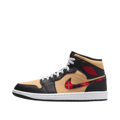 Air Jordan 1 Mid SE "Tartan Swoosh" | DZ5329-001