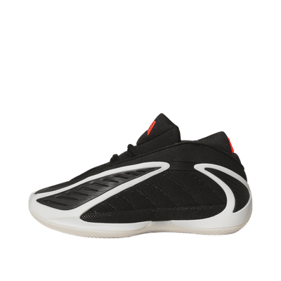 Adidas Anthony Edwards 2 J "Core Black / Zero Metallic / Lucid Red" | JR9377