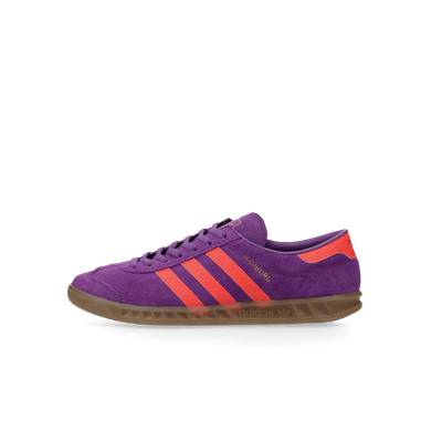 Adidas Hamburg Wmns "Active Purple / Solar Red / Gold Metallic" | JS0679