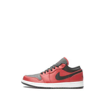 Air Jordan 1 Low "Reverse Bred Pebbled Swoosh" | 553558-605
