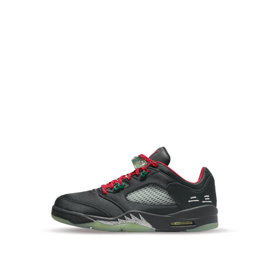 Air Jordan 5 Low CLOT "Black/Classic Jade-Fire Red" | DM4640-036