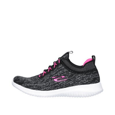 Skechers Ultra Flex Bright Horizon "Black/Hot Pink" | 81553LBKHP
