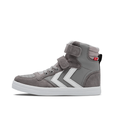 Hummel Slimmer Stadil Leather High "Gray" | 2044941307