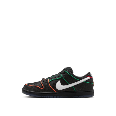 Nike SB Dunk Low Pro x Bronx Girls Skate "Black/Challenge Red/Total Orange/White" | HV1664-001