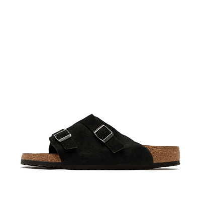 Birkenstock Zürich Suede Leather "Black" | 1025045