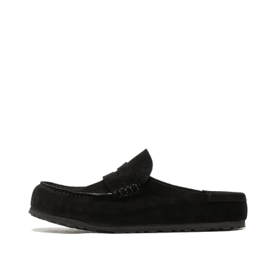 Birkenstock Naples Wrapped Suede Leather "Black" | 1030795