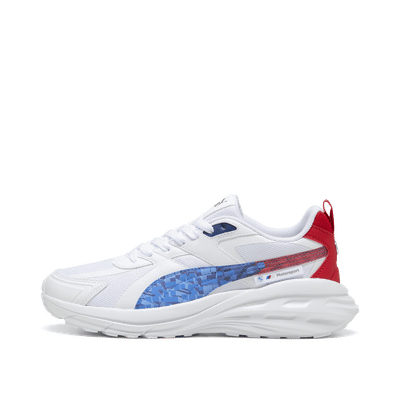 PUMA BMW M Motorsport Hypnotic LS "White/Pop Red" | 308903-02