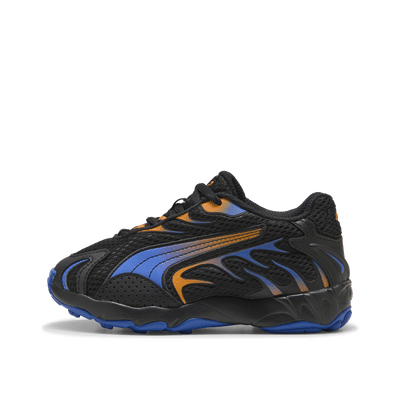 PUMA Inhale Kids "Black/Orange Glo" | 401696-10