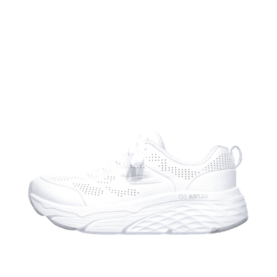 Skechers Max Cushioning Elite Step Up "White/Silver" | 128044WSL