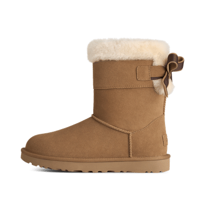 UGG Short Bailey DuaBow "Chestnut" | 1184113CHE