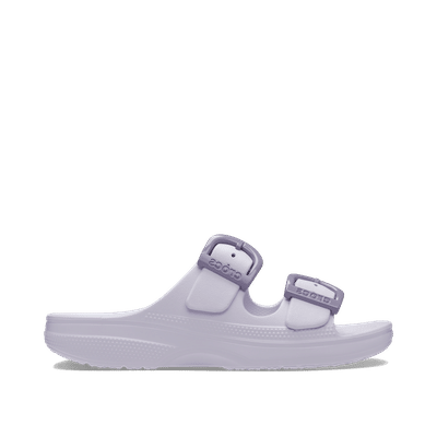 Crocs Women's Saturday Enamel Buckle Sandal "Purple Halo" | 212867-0UJ
