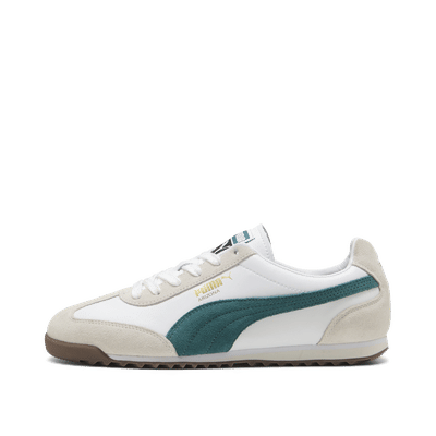 PUMA Arizona Retro Slide "White/Emerald Ice/Gum" | 402353-14