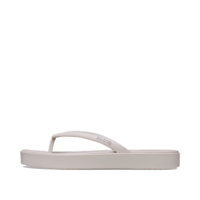 Crocs Miami Flatform Flip "Cocoa Crème" | 2141612PL