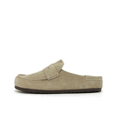 Birkenstock Naples Wrapped "Concrete Gray" | 1029672