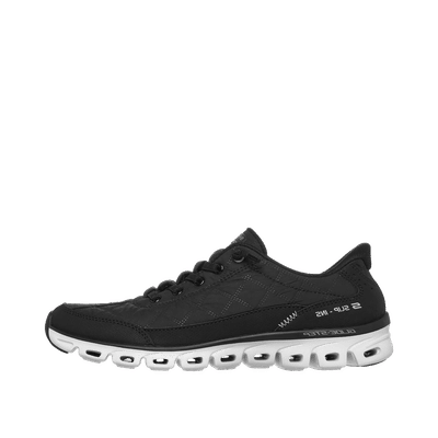 Skechers Slip-ins Glide-Step Cozy Fit At Ease CM "Black/Natural" | 104556BKNT