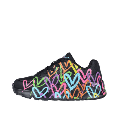 Skechers JGoldcrown UNO Lite "Spread the Love" | 314064LBKMT