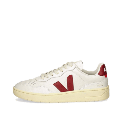 Veja V-90 Leather Ext "White Marsala" | VD2003657B