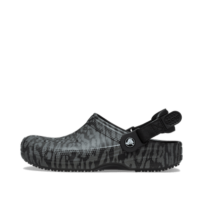 Crocs Classic Work Graphic Clog "Black/Carbon" | 210454-0TP