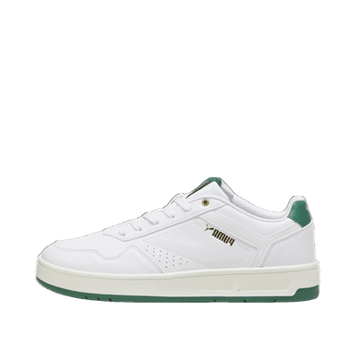 PUMA Court Classic "White/Vine/Gold" | 395018-03