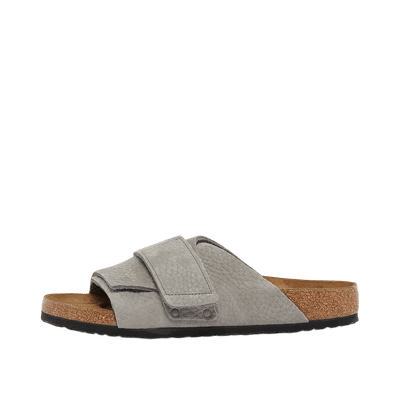 Birkenstock Kyoto Desert Buck "Grey" Slides | 1024502