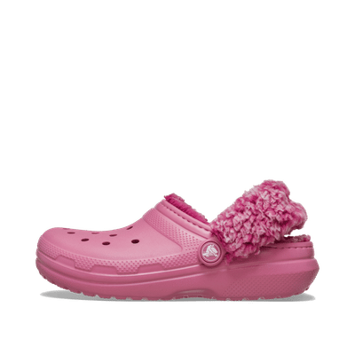 Crocs Toddler Classic Fleece Lined Clog "Quiet Rose" | 2128571BE
