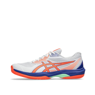 ASICS Game FF Padel "White/Vivid Coral" | 1041A493-100