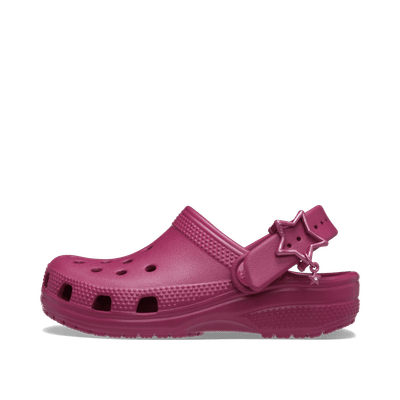 Crocs Toddlers Classic Star Buckle Clog "Royal Pink" | 2143697DQ