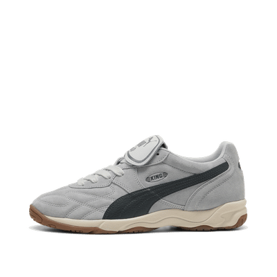 PUMA King Indoor Suede "Gray Echo/Alpine Snow" | 404280-01