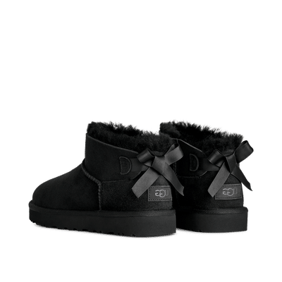 UGG Ultra Mini Bailey Bow "Black" | 1185491-BLK