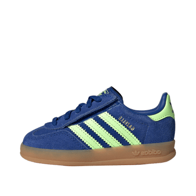 Adidas Gazelle Indoor "Royal Blue / Green Spark / Gold Metallic" | KJ2305