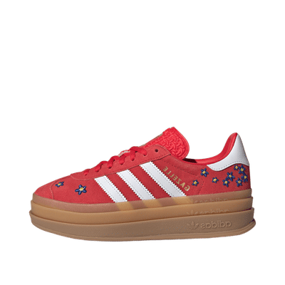 Adidas Gazelle Bold "Pure Ruby / Cloud White / Gum" | KI0374