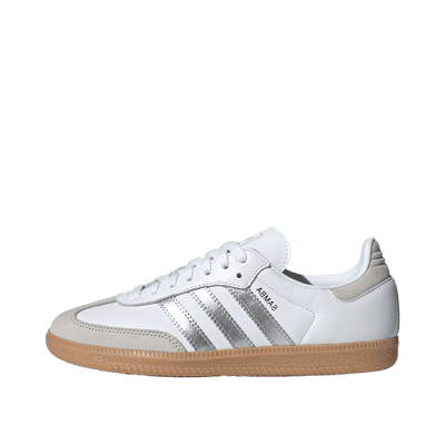 Adidas Samba OG "Cloud White / Silver Metallic / Grey One" | JI2725