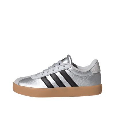 Adidas VL Court 3.0 "Silver Metallic / Core Black / Light Solid Grey" | IH3945