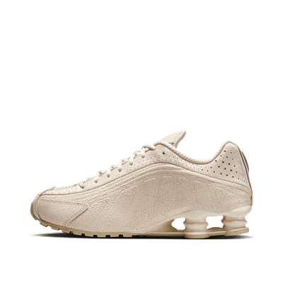 Nike Shox R4 QS "NATURAL/NET-METALLIC SILVER" | IO4544-100