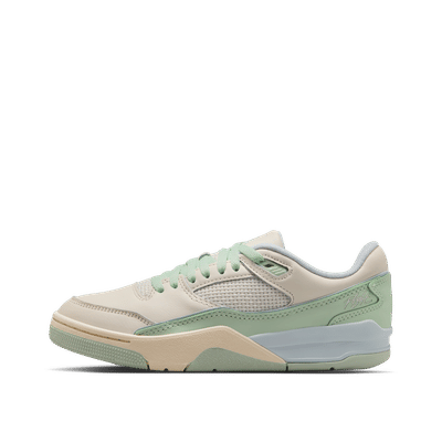 Jordan Flight Court "Pale Ivory/Jade Aura-Muslin" | FZ9854-107