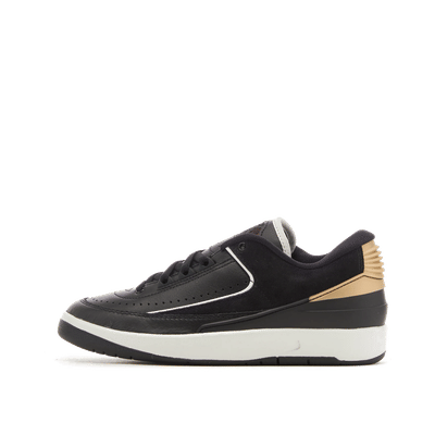 Air Jordan 2 Retro Low "Black Metallic Gold" | DX4401-001
