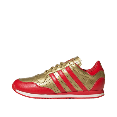 Adidas Galaxy OG "Gold Metallic/Red/Off White" | JR5695