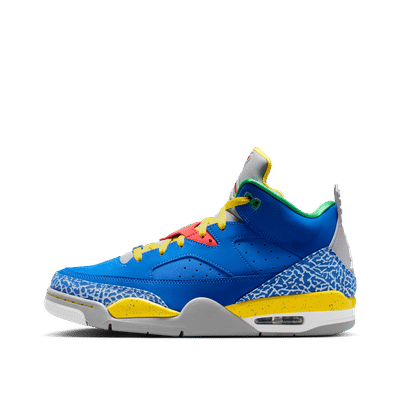 Jordan Son of Mars Low Do the Right Thing "Game Royal/Pimento-Tour Yellow-Cement Grey-Pine Green" | 580603-433