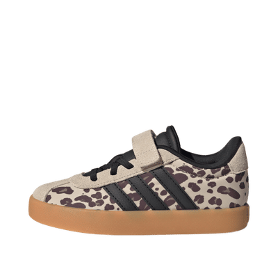 Adidas VL Court 3.0 Kids "Crystal Linen / Core Black / Khaki Six" | KH8704