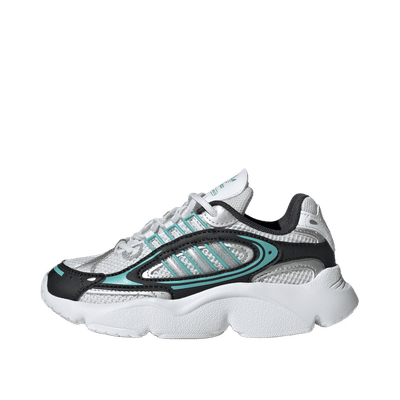 Adidas Ozmillen Elastic Lace Kids "Carbon/Silver Metallic/Mint Ton" | JS0717