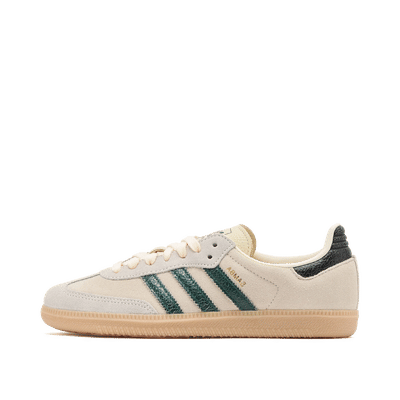 Adidas Samba OG "Crew White/Green/Beige" | KK2266