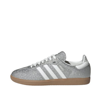Adidas Samba Shine "Silver Metallic/White/Gum" | KI6264