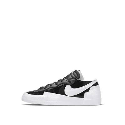 Nike sacai x Blazer Low "Black Patent" | DM6443-001