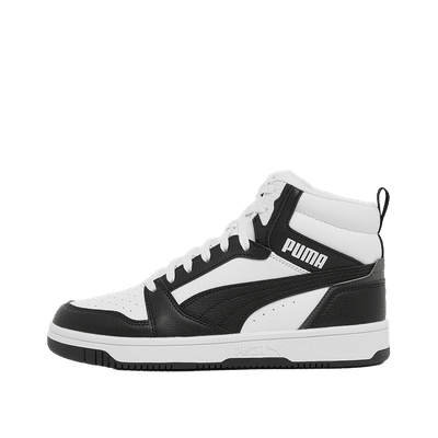 Puma Rebound V6 Mid (GS) "Puma White/Puma Black/Shadow Gray" | 393831-01