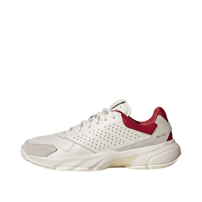 Adidas Courtjam Control 3 Premium "Chalk White / Team Victory Red" | JP9105